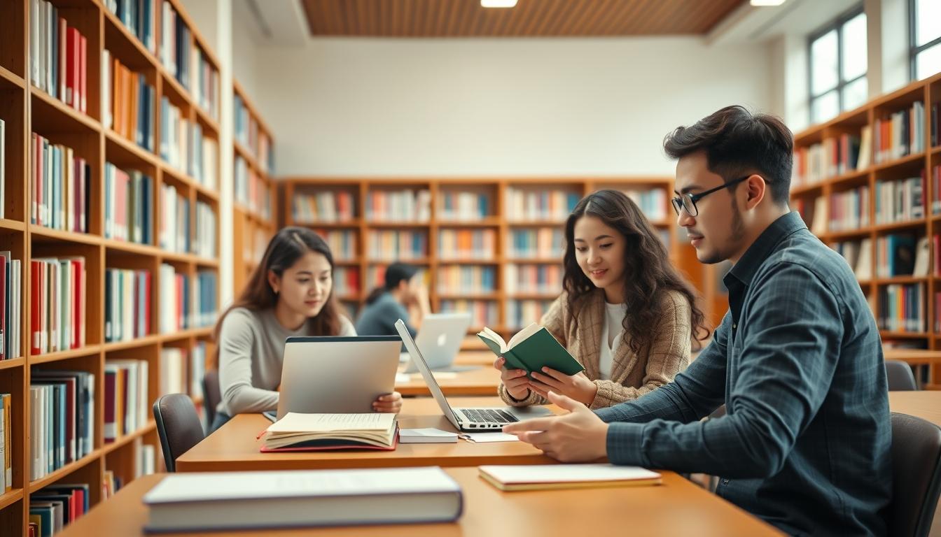 Student using online courses for flexible education