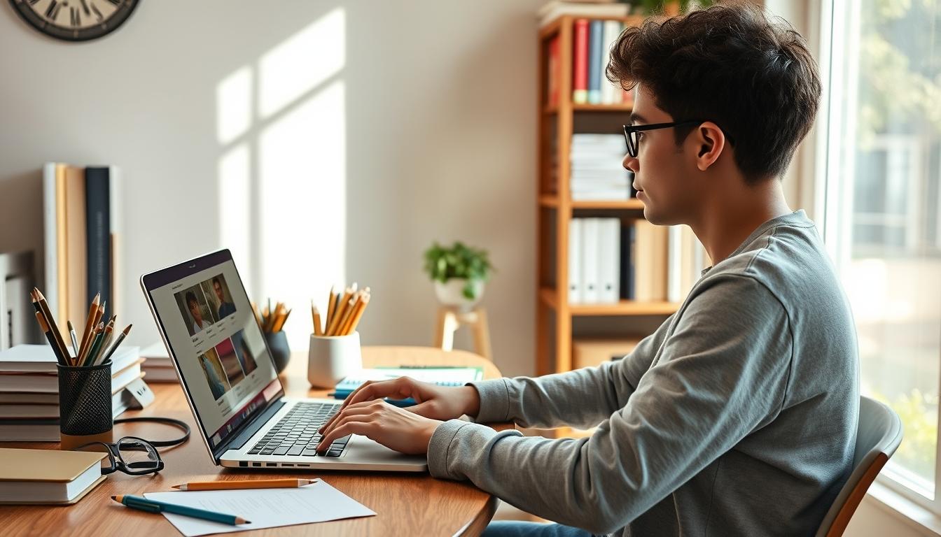 Students working in research laboratory