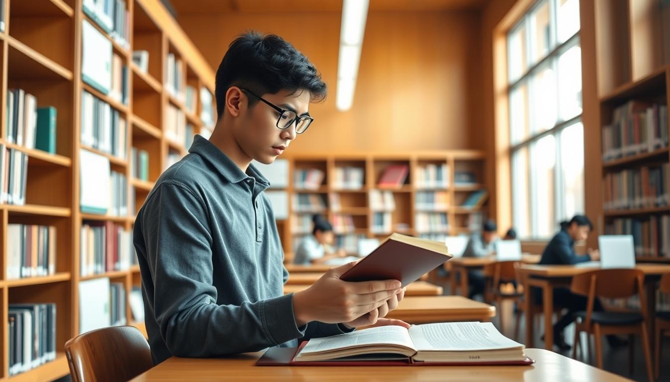 Modern university campus for students